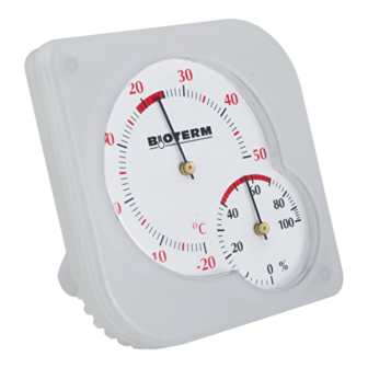 Bimetaalthermometer en hygrometer 