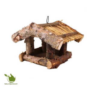 Bird Feeder House Birch Sustainable Lifestyle