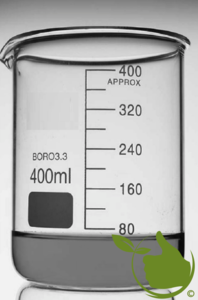 Glass Beaker 1000 Ml Graduated Low Model Sustainable Lifestyle